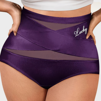 Slip gainant taille haute — maintien du ventre
